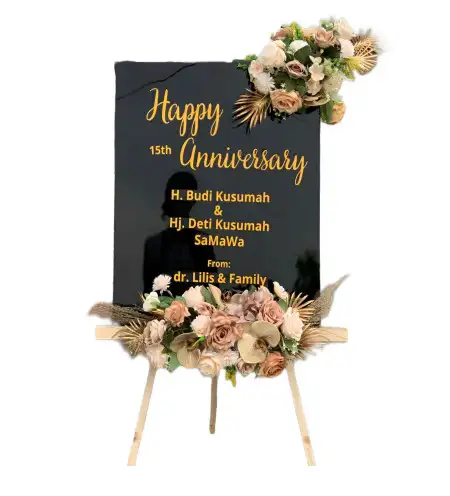 Papan Bunga Akrilik Cikamunding