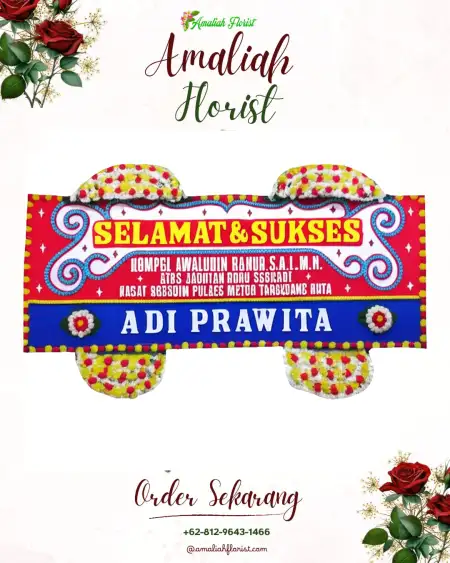 Papan Bunga Ucapan Selamat Cikamunding